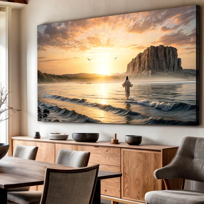 Walking on Water - Faith Wall Art X by Tailored Canvases