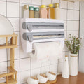 Wall Mounted Kitchen Roll Dispenser with Cutter by DailySale