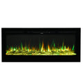 Wall-Mounted Recessed Electronic Fireplace - 50 Inch by DailySale