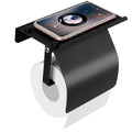 Wall Mounted Toilet Paper Holder with Phone Storage Rack by DailySale