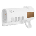 Wall Mounted Toothbrush Sanitizer Holder IR Induction UV Sanitization Rack by DailySale