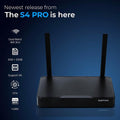 WALLECOM 2023 Latest S4 PRO Smart TV Box (Refurbished) by DailySale