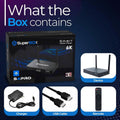 WALLECOM 2023 Latest S4 PRO Smart TV Box (Refurbished) by DailySale