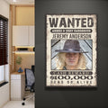 Wanted Sign III by Tailored Canvases