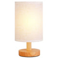 Warm White Nightstand Lamp USB Plug Modern Lantern by DailySale