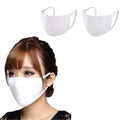 Washable & Resuable 2 Ply Cotton Fabric Face Mask With Elastic Earloop by DailySale