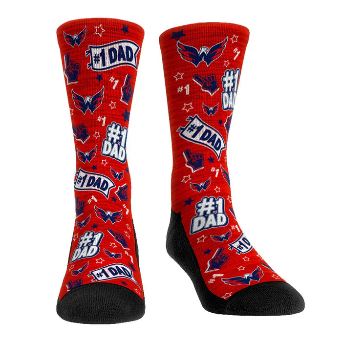Washington Capitals - #1 Dad by Rock 'Em Socks