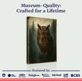 Watcher Of The Woods Owl Wall Art by Tailored Canvases