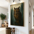 Watcher Of The Woods Owl Wall Art by Tailored Canvases