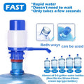 Water Bottle Pump Manual Pressure Water Dispenser by DailySale