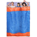 Water Resistant Camping Cotton Liner Sleeping Bag with Sack by DailySale
