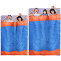 Water Resistant Camping Cotton Liner Sleeping Bag with Sack by DailySale