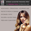 Watercolors Intense Hair Glossifier Anti-Frizz & UV Finishing Spray, 4 oz