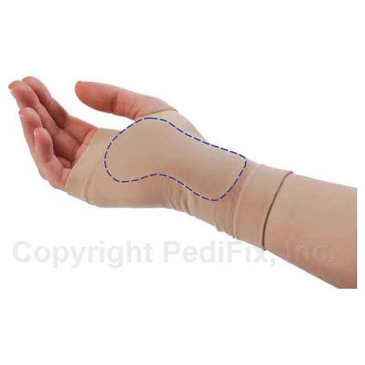 Pedifix Visco-Gel Carpal Tunnel Relief Sleeve, Large Left, 1 ea - 2 Oz by Pasteur Pharmacy