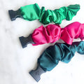 Watermelon Mix - 3-Pack Vibrant Buckle Scrunchies Bundle - No Snagging, No Tangles by Buckle Scrunchies by RE.STATEMENT