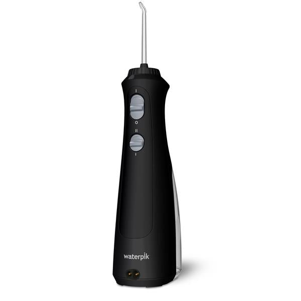 Waterpik Cordless Pearl Rechargeable Water Flosser with 4 Flossing Tips, Black (New) by Price Is Right Miami