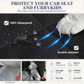 Waterproof Heavy-Duty Quilted Dog Seat Cover Hammock for Cars, Trucks, SUVs by DailySale