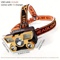 Waterproof LED Headlamp for Outdoor Adventures by DailySale
