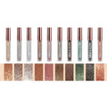 Waterproof Liquid Eyeshadow Set and Metallic Glitter by DailySale