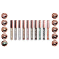 Waterproof Liquid Eyeshadow Set and Metallic Glitter by DailySale