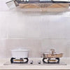 Waterproof Oil Proof Aluminum Foil Self Adhesive Wall Sticker