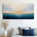 Waterscape Abstract Wall Art VI by Tailored Canvases