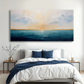 Waterscape Abstract Wall Art VI by Tailored Canvases