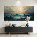 Waterscape Abstract Wall Art XI by Tailored Canvases