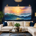 Waterscape Abstract Wall Art XII by Tailored Canvases