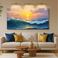 Waterscape Abstract Wall Art XII by Tailored Canvases