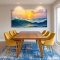 Waterscape Abstract Wall Art XII by Tailored Canvases