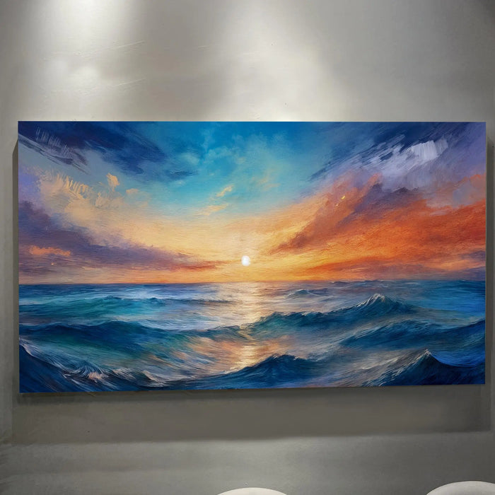 Waterscape Abstract Wall Art XIII by Tailored Canvases