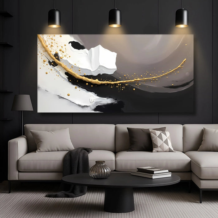 Wave Abstract Wall Art by Tailored Canvases
