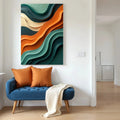 Wave Abstract Wall Art by Tailored Canvases