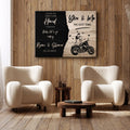 We Got This Bikers Couple Sign by Tailored Canvases