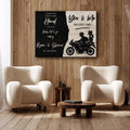 We Got This Bikers Couple Sign by Tailored Canvases