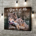 We Got This Couple Wolves Sign by Tailored Canvases