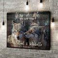 We Got This Couple Wolves Sign by Tailored Canvases