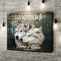 We Got This Couple Wolves Sign by Tailored Canvases