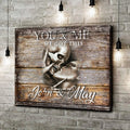 We Got This Skeleton Couple Sign III by Tailored Canvases