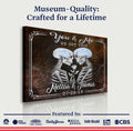 We Got This Skeleton Couple Sign IV by Tailored Canvases