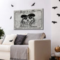 We Got This Skeleton Couple Sign V by Tailored Canvases