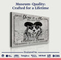 We Got This Skeleton Couple Sign V by Tailored Canvases