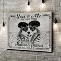 We Got This Skeleton Personalized Sign - Unique Anniversary Gift Idea by Tailored Canvases