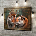 We Got This Tiger Couple Sign by Tailored Canvases
