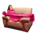 Wearable Fleece Blanket with Sleeves by DailySale