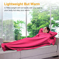Wearable Fleece Blanket with Sleeves by DailySale