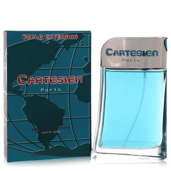 World Extension Cartesien by Viviane Vendelle Eau De Toilette Spray 3.4 oz for Men by Avera Group
