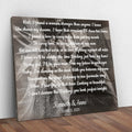 Wedding Song Sign by Tailored Canvases
