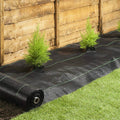 Weed Barrier Landscape Gardening Mat Fabric Woven by DailySale